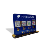 Rectangle Shape - Smart NFC 4-in-1 Table Top Standee - Icon Edition