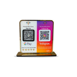 Smart NFC 2-in-1 Premium Standee – Google & Instagram Theme