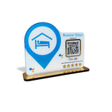 Home Stay Standee  - 1 QR Table Top Standee