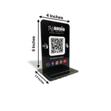 Premium All In One Smart NFC Standee – White Cutout Edition