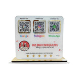 Smart NFC 3-in-1 Table Top Standee - Text Edition