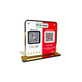 Smart NFC 2-in-1 Premium Standee – Google & YouTube Theme