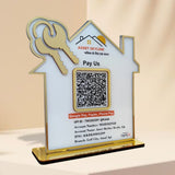 Home and Key Shaped - Premium Smart NFC 1QR Standee