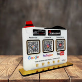 Logo Cutout Edition Shape - Smart NFC 3-in-1 Table Top Standee - Logo cutout