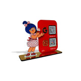 Amul Cutout Shaped - Smart NFC 2-in-1 Table Top Standee