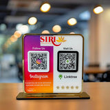 Smart NFC 2-in-1 Premium Standee – Instagram & Linktree Theme