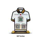 T-Shirt Shaped  - Smart NFC 3-in-1 Tabletop Standee – For Garment Shops