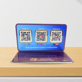 Laptop Shape Smart NFC 3-in-1 Tabletop Standee