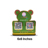 Premium - Panda Shaped Smart NFC 2-in-1 Table Top Standee
