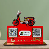 Eco Ride Logo Cutout Edition - Smart NFC 2-in-1 Table Top Standee