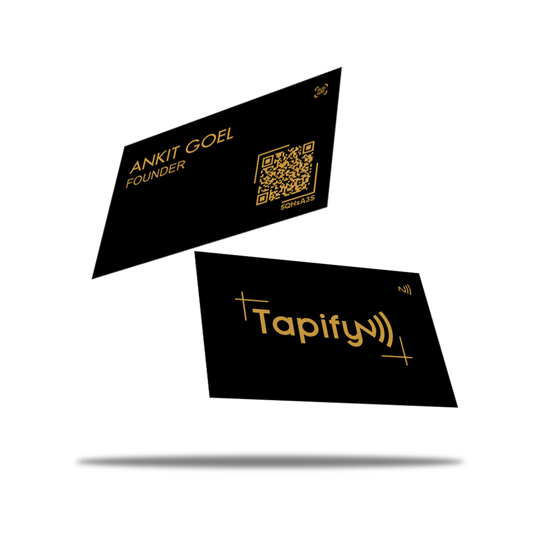 Premium Gold Print Smart NFC Business Card