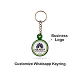 Customize Smart NFC WhatsApp Keyring - with QR Code(Custom Design, Your Link Added )