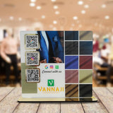Formal Cloth Background – Smart NFC 3-in-1 Table Top Standee