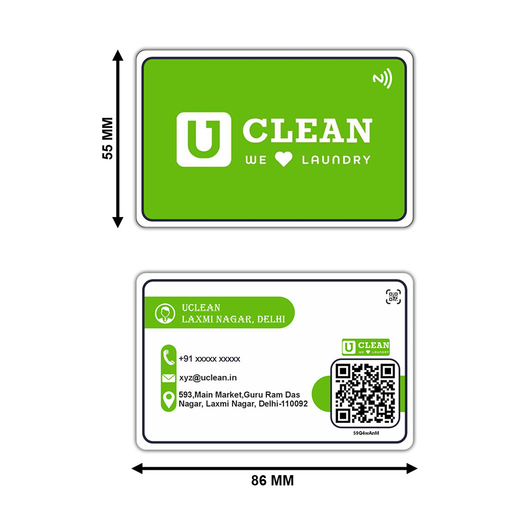 Smart Business Card | All in One ( Green Theme )