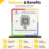Premium Google Review - 1 QR Table Top Standee - Elite