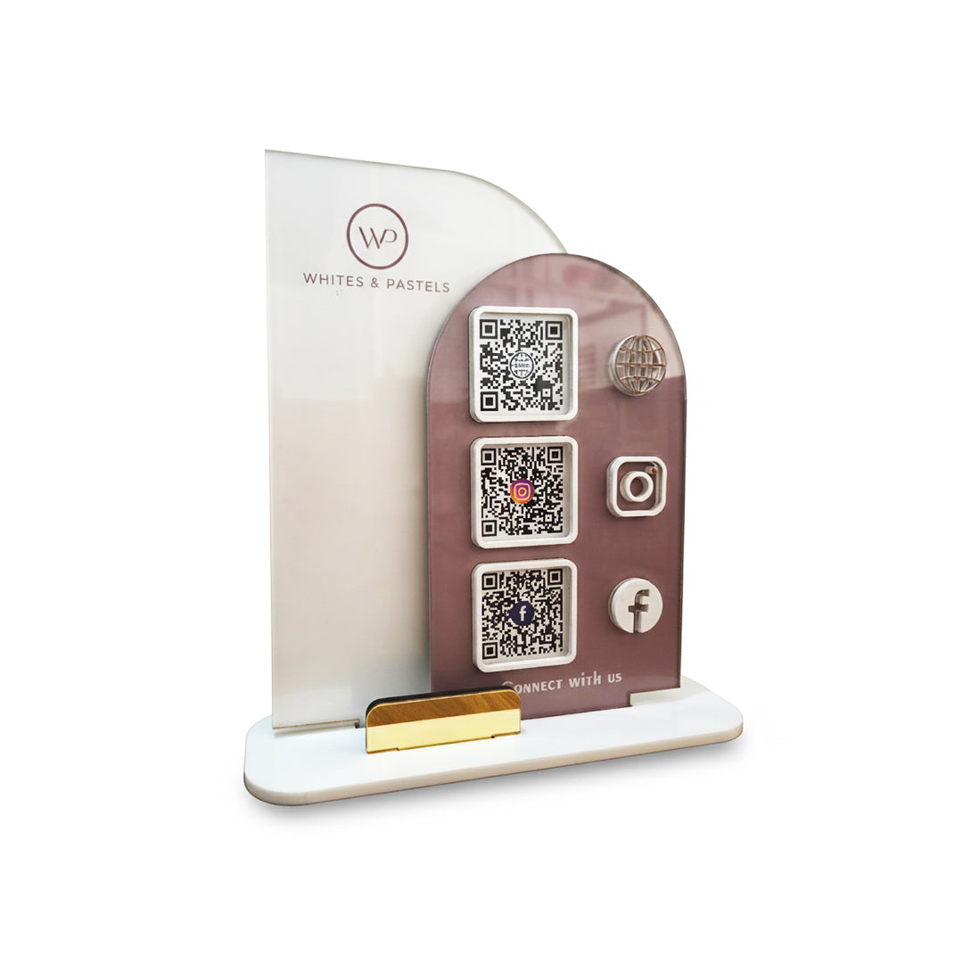 Premium Arch Shaped Smart NFC 3-in-1 in Cutout ( With card Holder )