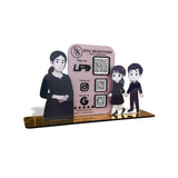 Kids & ladies Cutout Shape - Smart NFC 3QR Standee