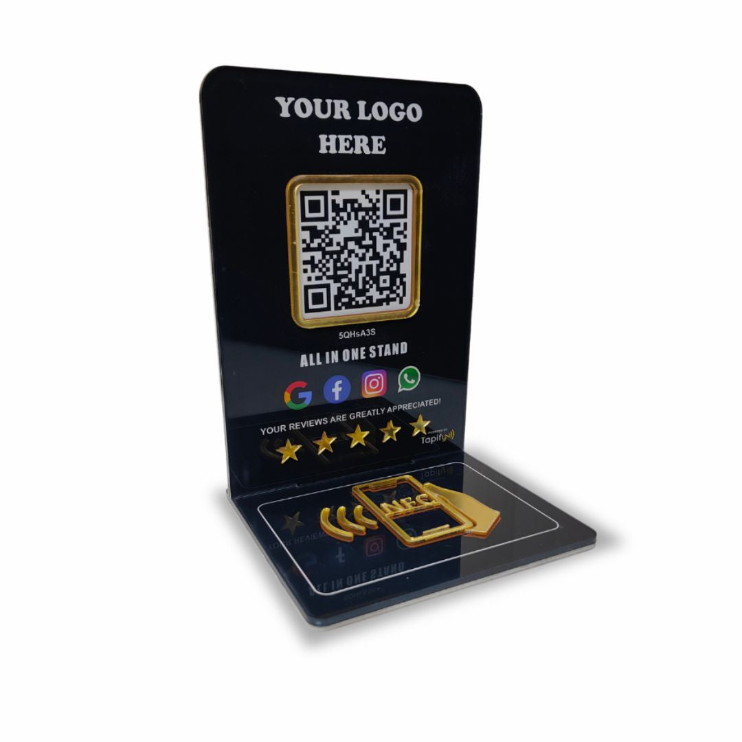 Premium All In One Smart NFC Standee