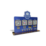 Logo Cutout Shaped - Smart NFC 4-in-1 Standee With 3D logo Cutout