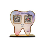 Dental Tooth Shaped Smart NFC 2-in-1 Standee - For Dentists