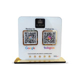 Smart NFC 2-in-1 Table Top Standee - Text Edition