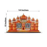 Mahal Cutout Shape - Smart NFC 2-in-1 Table Top Standee
