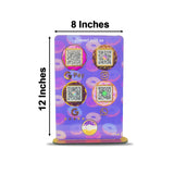 Smart NFC 4-in-1 Standee - Golden Icon Edition - Donut Background Edition