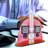 Lungs Shaped Smart NFC 2-in-1 Standee