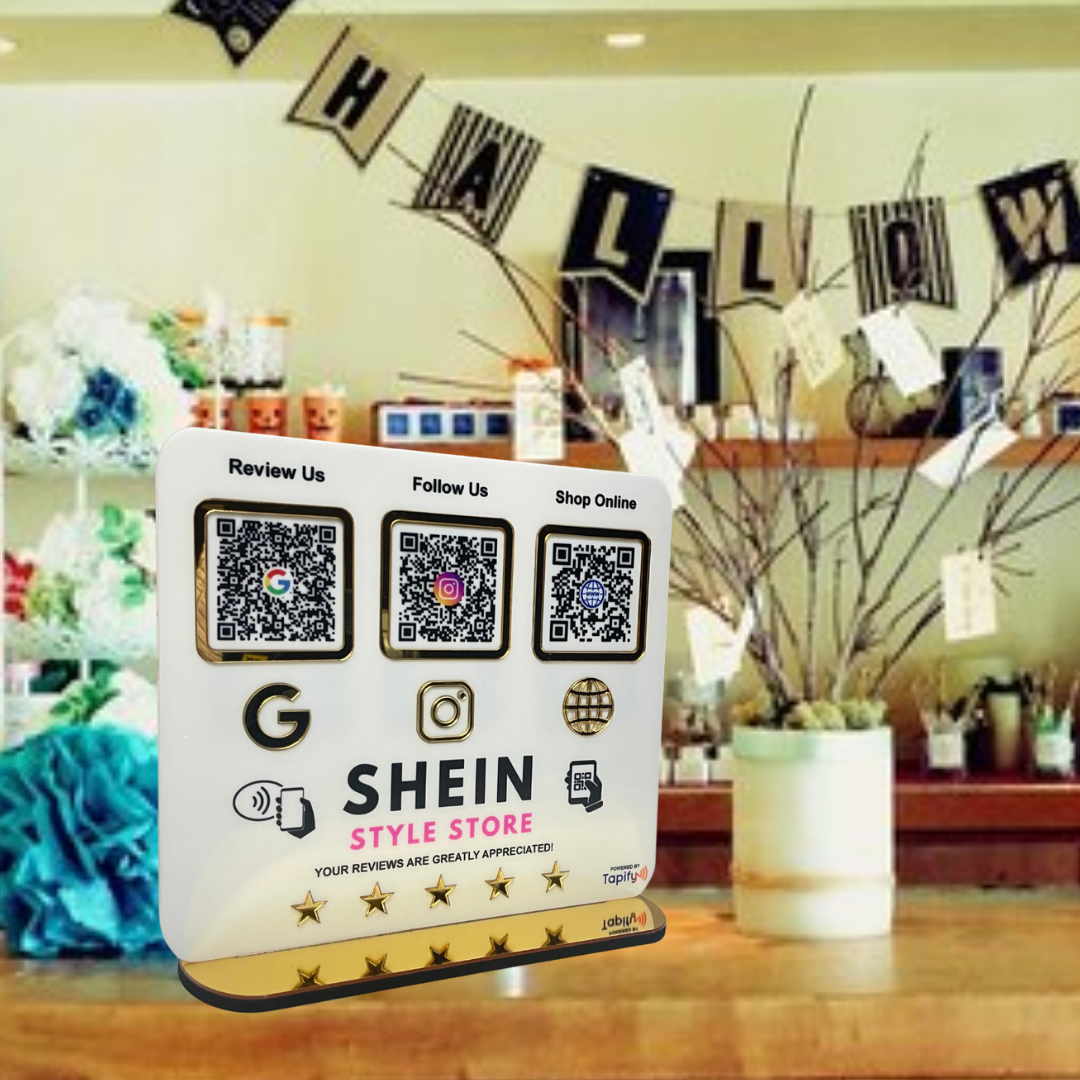 Smart NFC 3-in-1 Table Top Standee - Icon Edition