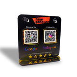 Smart NFC 2-in-1 Table Top Standee - Text Edition