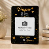 Personalized Dad Photo Frame – Custom Acrylic Gift for Father & Son/Daughter