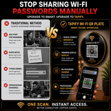 Wi-FI QR Plate - Scan to Connect