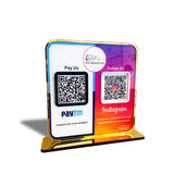 Smart NFC 2-in-1 Premium Standee – Instagram & Paytm theme
