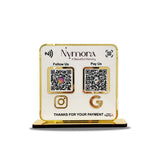 Premium Smart NFC 2-in-1 Table Top Standee