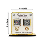 Premium Smart NFC 2-in-1 Table Top Standee