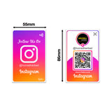 Smart NFC Instagram Card | Portrait Style -  Bundle Only