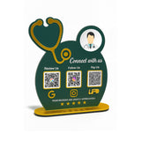 Smart NFC 3-in-1 Standee - Big Stethoscope Cutout | For Doctors
