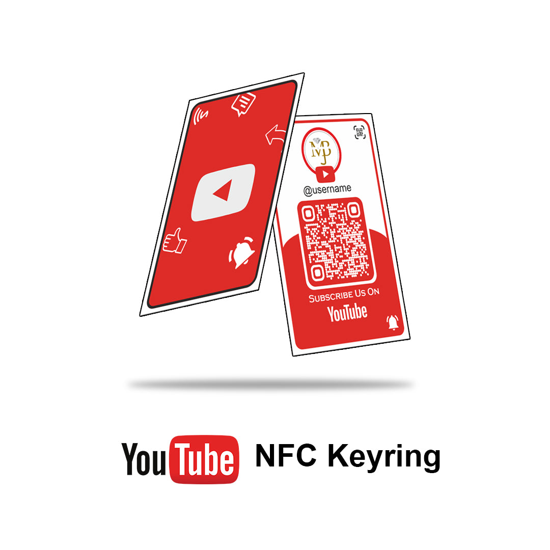 Smart NFC Youtube Card | Landscape Style