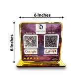 Premium Smart NFC 2-in-1 Table Top Standee - Nature Background edition