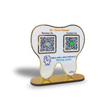 Tooth Shaped Smart NFC 2-in-1 Standee - For Dentists