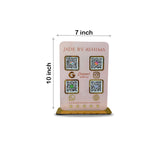 Smart NFC 4-in-1 Standee - Portrait Style - Custom Background