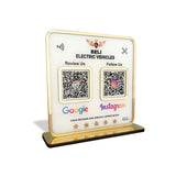 Premium Smart NFC 2-in-1 Table Top Standee