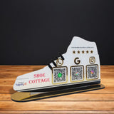 Shoe Shaped Smart NFC 3-in-1 Tabletop Standee