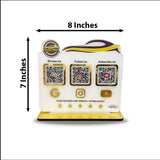 Logo Cutout Edition Shape - Smart NFC 3-in-1 Table Top Standee - Logo cutout - II