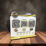Logo Cutout Edition Shape - Smart NFC 3-in-1 Table Top Standee - Logo cutout - II
