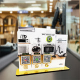 Electronic product Cutout Shape - Smart NFC 3-in-1 Table Top Standee