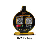 Perfume Bottle Shaped NFC 2-in-1 Tabletop Standee