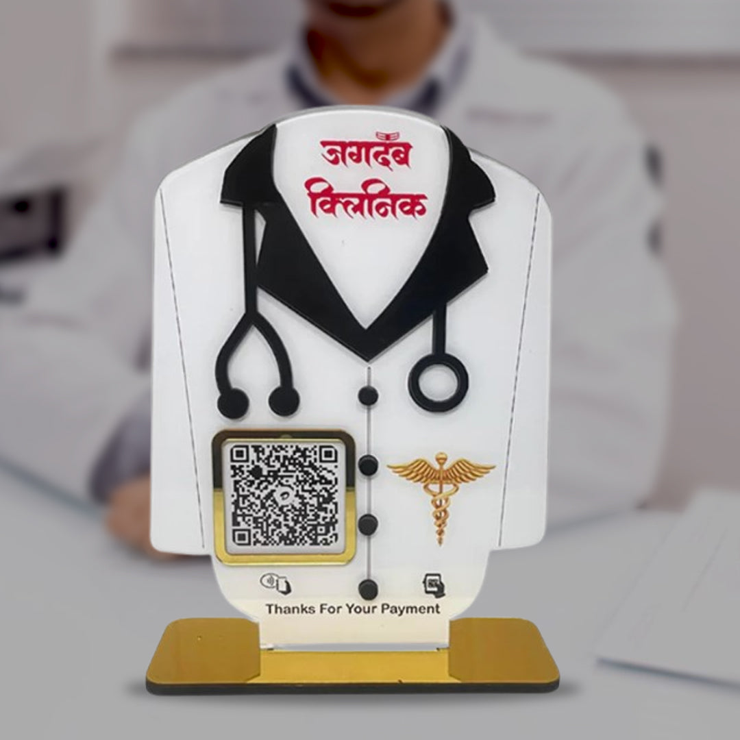 Doctor Edition - Smart NFC Single QR Standee