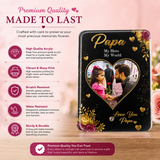 Personalized Dad Photo Frame – Custom Acrylic Gift for Father & Son/Daughter