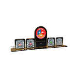 Digital Connect - Smart NFC 4 QR Tabletop Standee-Black Colour